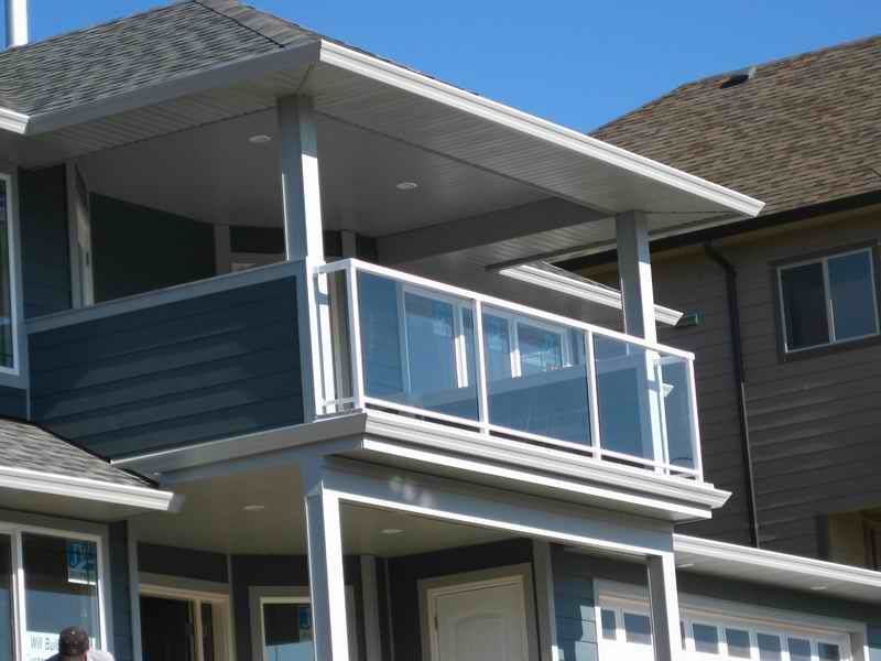 Outdoor Stair Railings Kamloops Aluminum Deck Railings Glass Deck