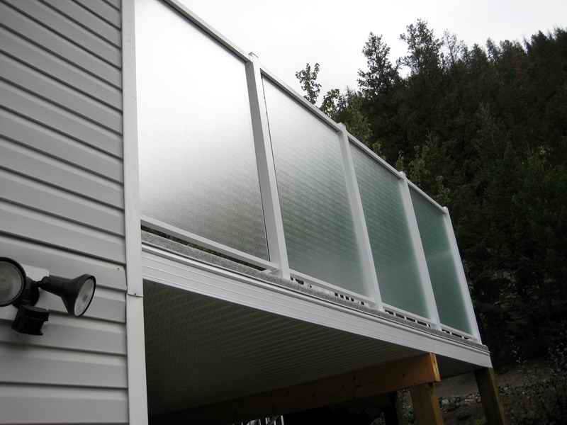 Outdoor Stair Railings Kamloops Aluminum Deck Railings Glass Deck